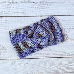 Handmade Crochet Twist Ear Warmer Headband Toddler Girl